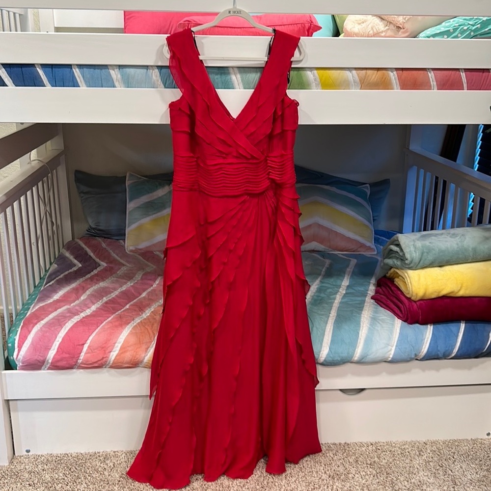 Beautiful Red Tadashi formal dress! Size 16